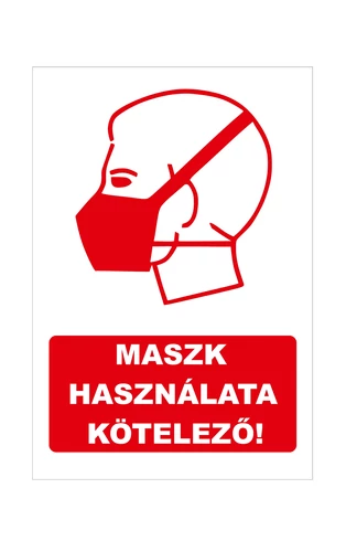 Maszk használata kötelező